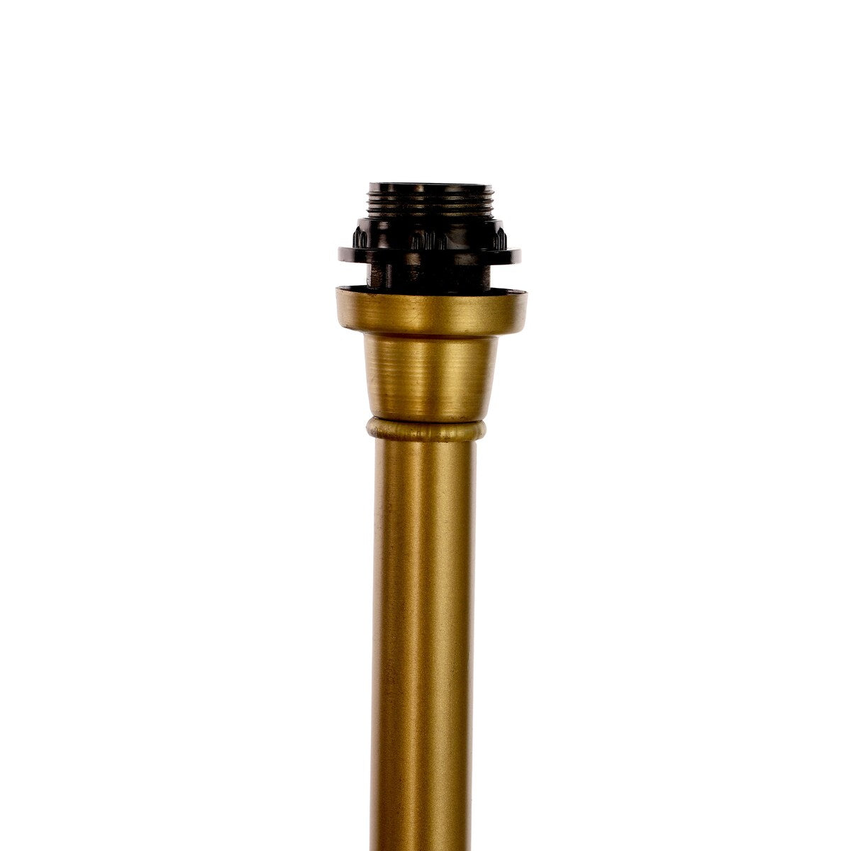 Killian River of Goods Brass and Clear Glass and Metal 70-Inch Candlestick Floor Lamp - 11.25" x 11.25" x 69.5"