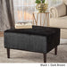 Kimiko Tufted Velvet Rectangle Ottoman Stool by Christopher Knight Home