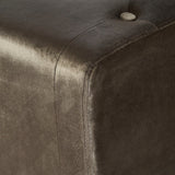 Kimiko Tufted Velvet Rectangle Ottoman Stool by Christopher Knight Home