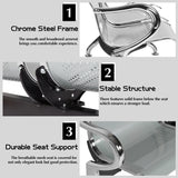 Kinbor 2-Seat Airport Reception Chair, Waiting Room Bench, Visitor Guest Chair for Bank Salon Barbershop