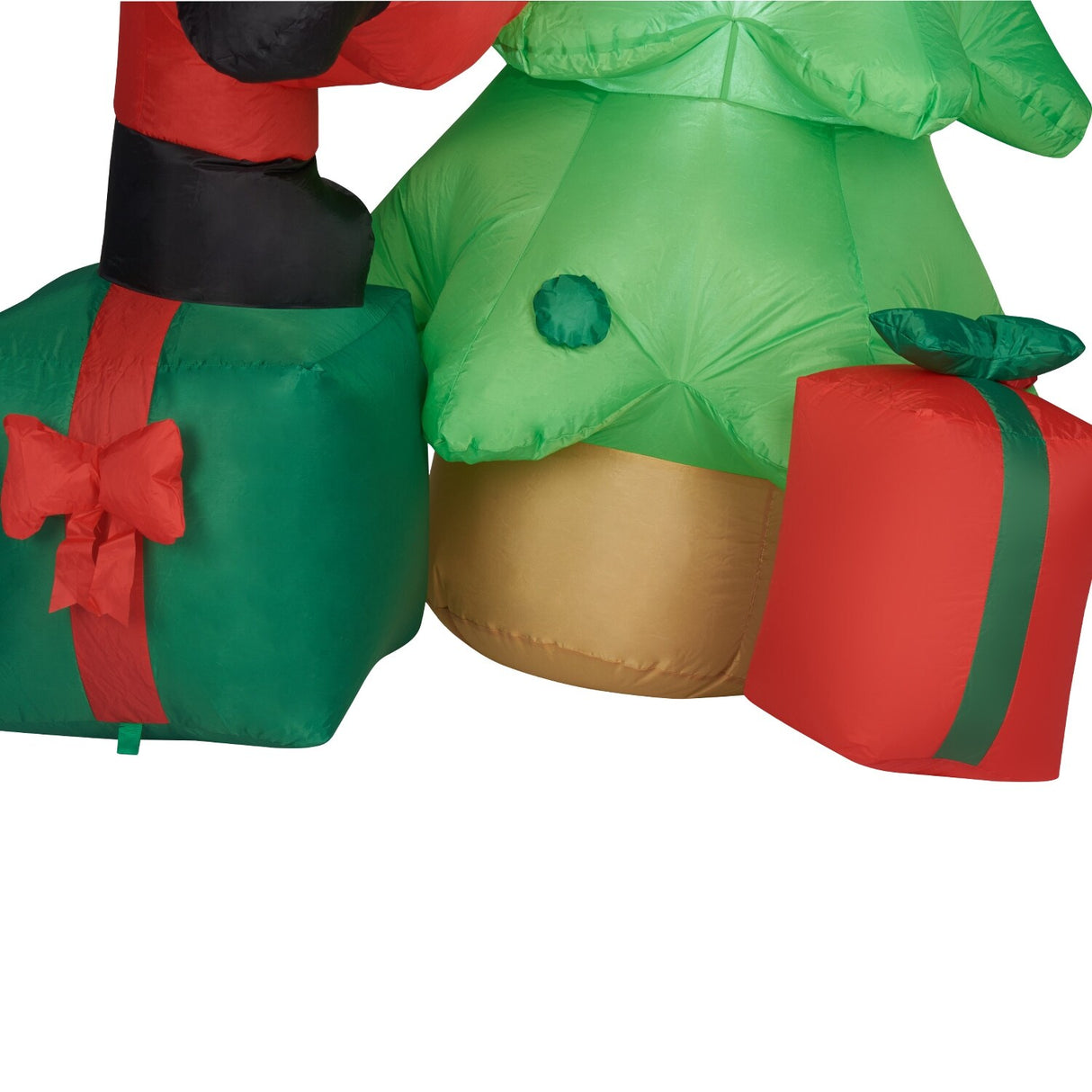Kinbor 6FT/7Ft Christmas Inflatable Santa Claus Christmas Tree for Indoor Outdoor Air Blown Garden Yard Party Decoration