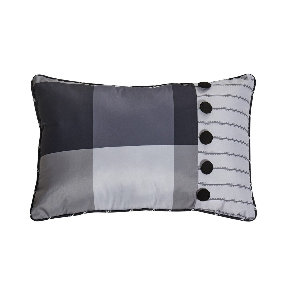 Kincaid Grey 6-Piece Comforter Set