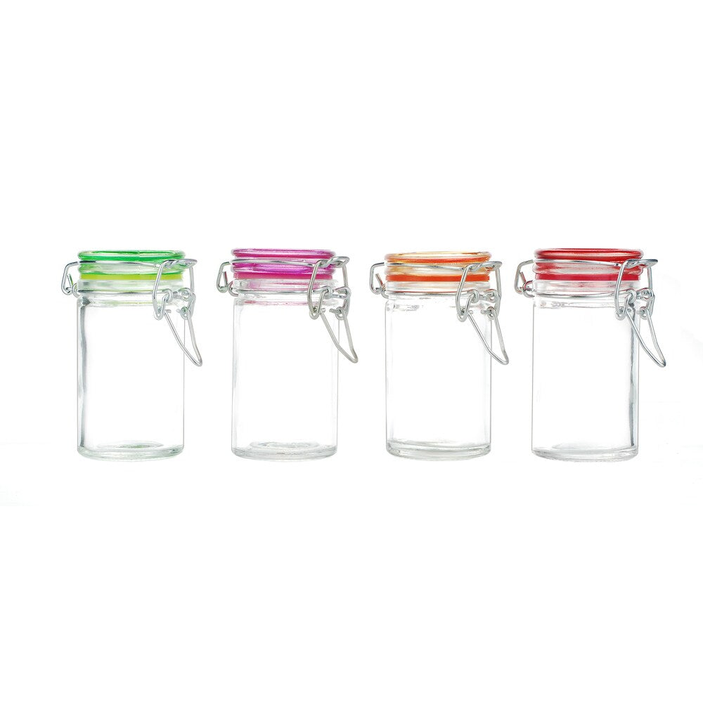 Kinetic GoGreen Glass 2.37-ounce Mini Jar (Set of 4)