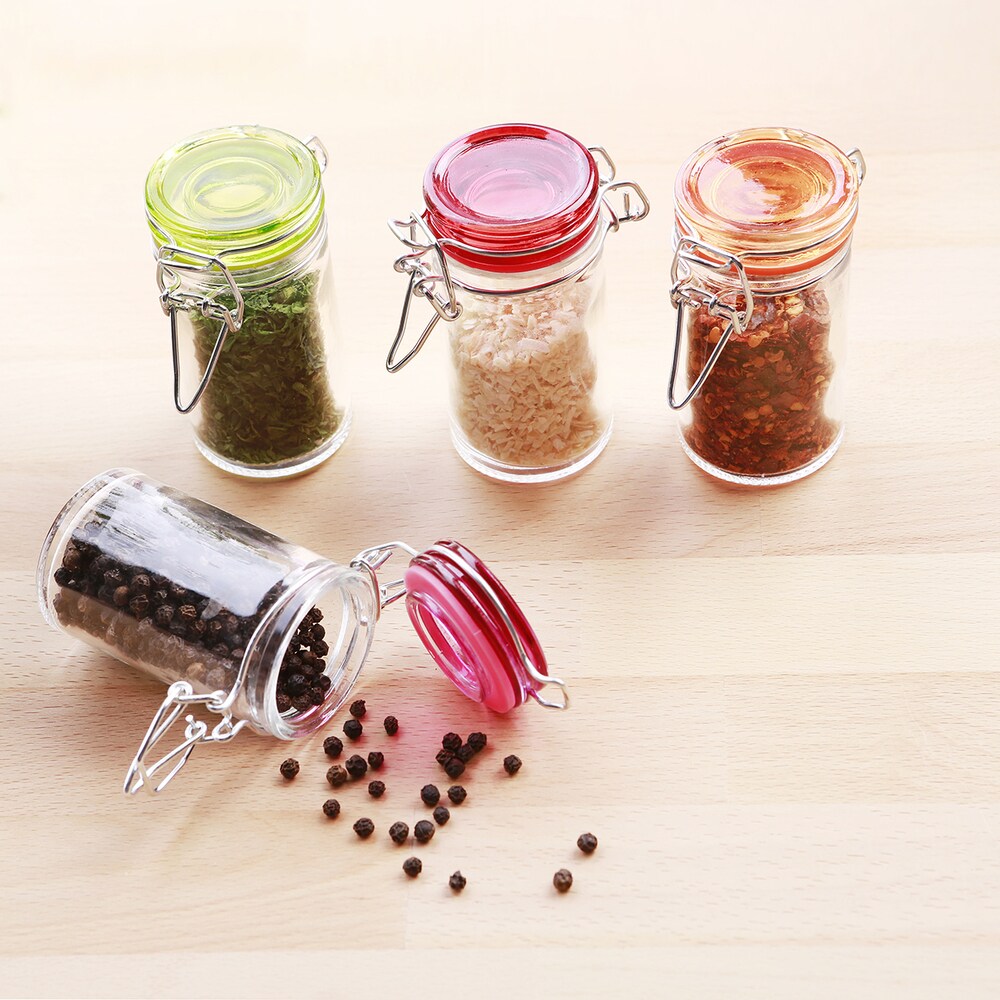 Kinetic GoGreen Glass 2.37-ounce Mini Jar (Set of 4)