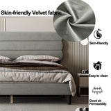 King Bed Frame with Headboard