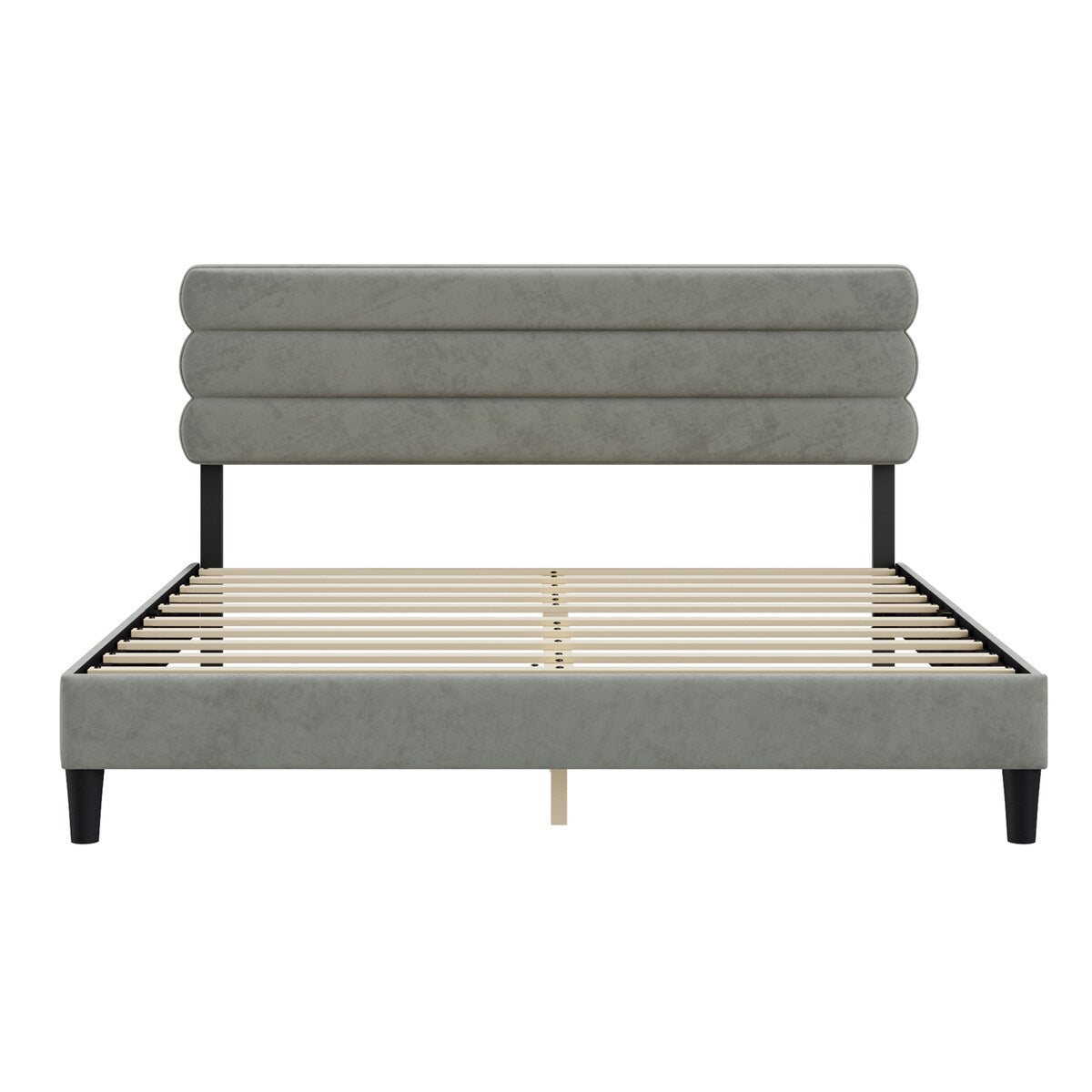 King Bed Frame with Headboard