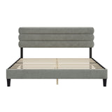 King Bed Frame with Headboard