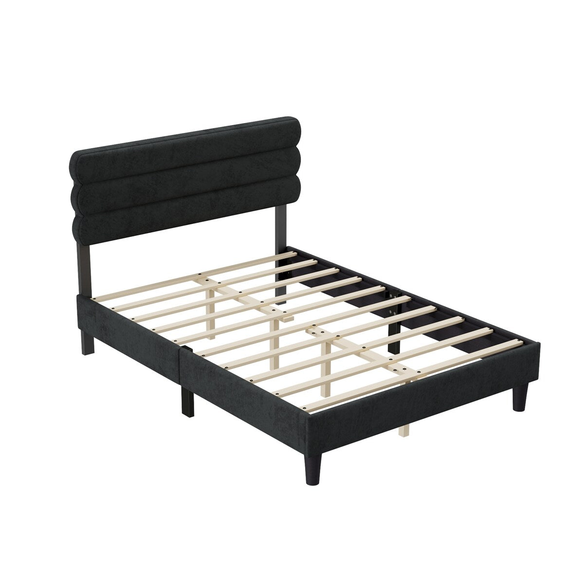 King Bed Frame with Headboard