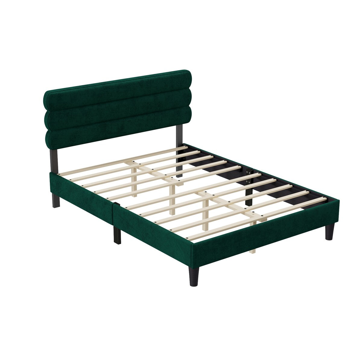 King Bed Frame with Headboard
