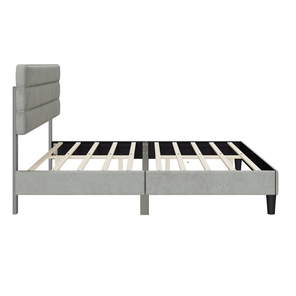 King Bed Frame with Headboard