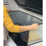 30-Inch Durable 3 Sided Stainless Steel Splatter Screen Guard for Frying, Foldable oil splash guard, Anti Splatter Screen guard