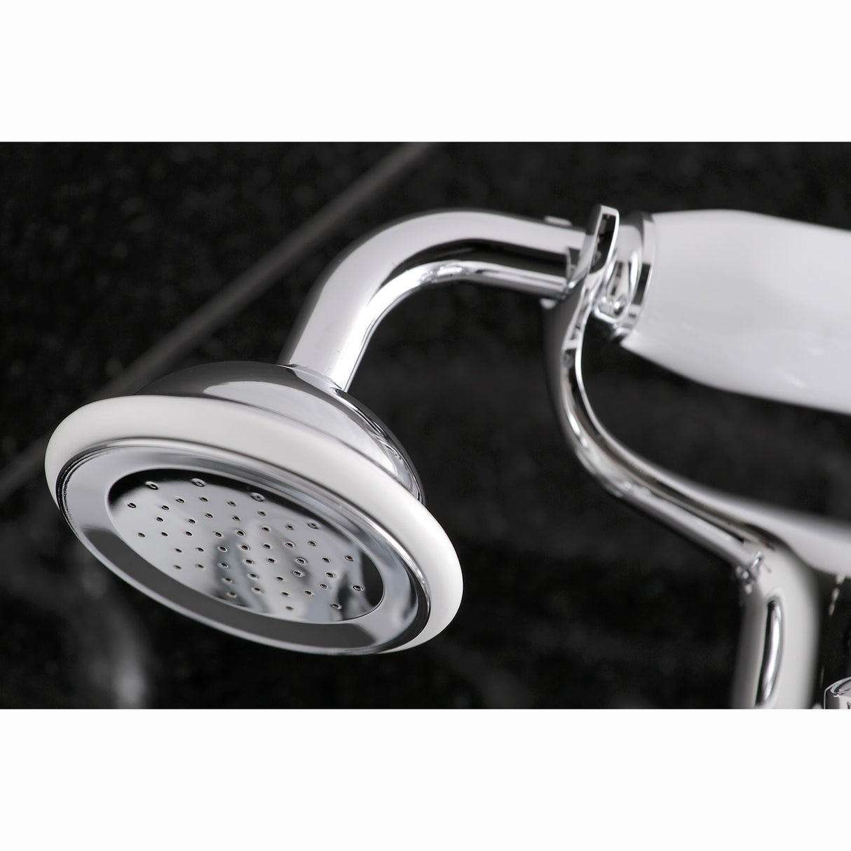 Kingston Adjustable Center Tub Wall Mount Clawfoot Tub Faucet
