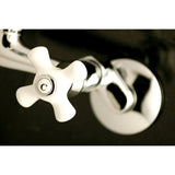 Kingston Brass Two-Handle Wall Mount Kitchen Faucet