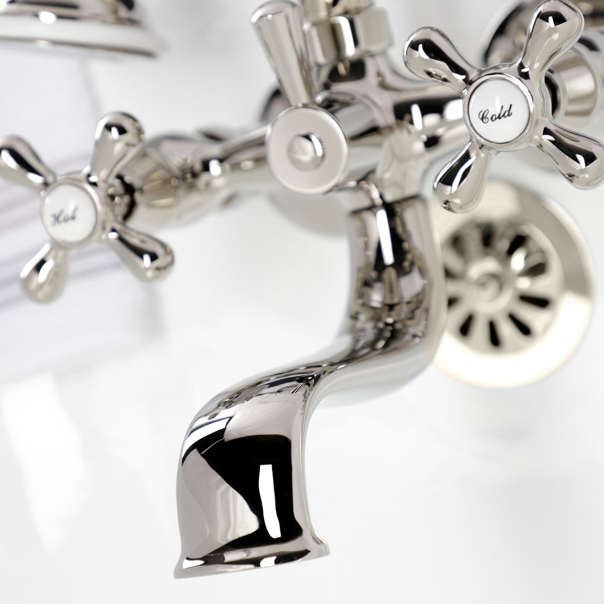 Kingston Brass Wall Mount Clawfoot Tub Faucet