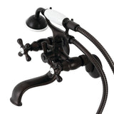 Kingston Brass Wall Mount Clawfoot Tub Faucet