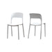 Kipford Indoor Plastic Chair (Set of 2) by Christopher Knight Home