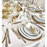 KitchaBon Anchor Gold Napkin Rings for Table Decor - Set of 6 - 2.25 x 1.85 x 1.75 inches