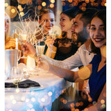 KitchaBon Anchor Gold Napkin Rings for Table Decor - Set of 6 - 2.25 x 1.85 x 1.75 inches