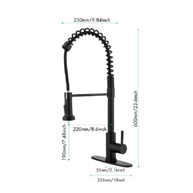 Kitchen Faucet with Pull Out Spraye