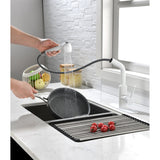 Kitchen Faucets with Pull Down Sprayer Single Handle Sink Faucet