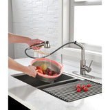 Kitchen Faucets with Pull Down Sprayer Single Handle Sink Faucet