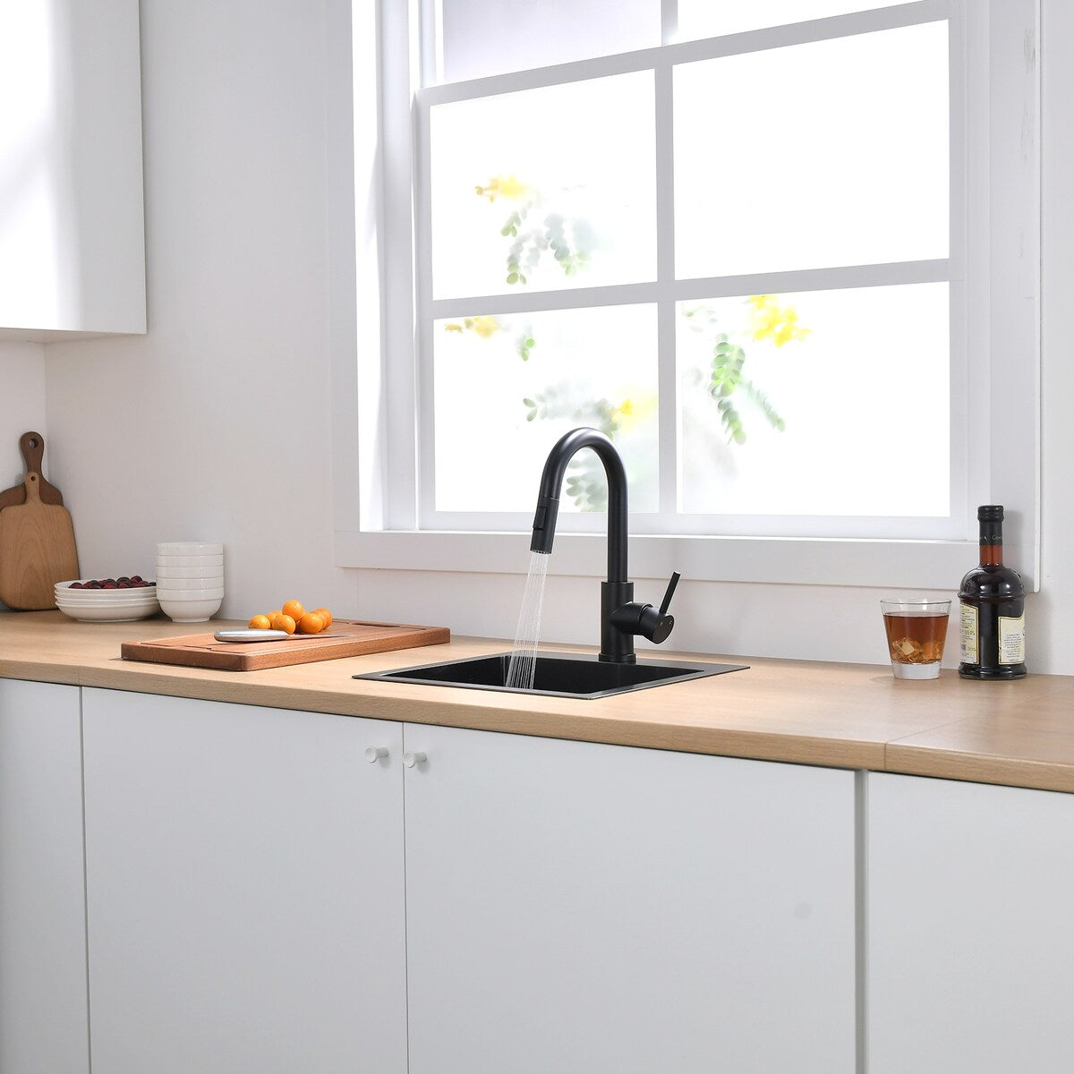 Kitchen Faucets with Pull Down Sprayer