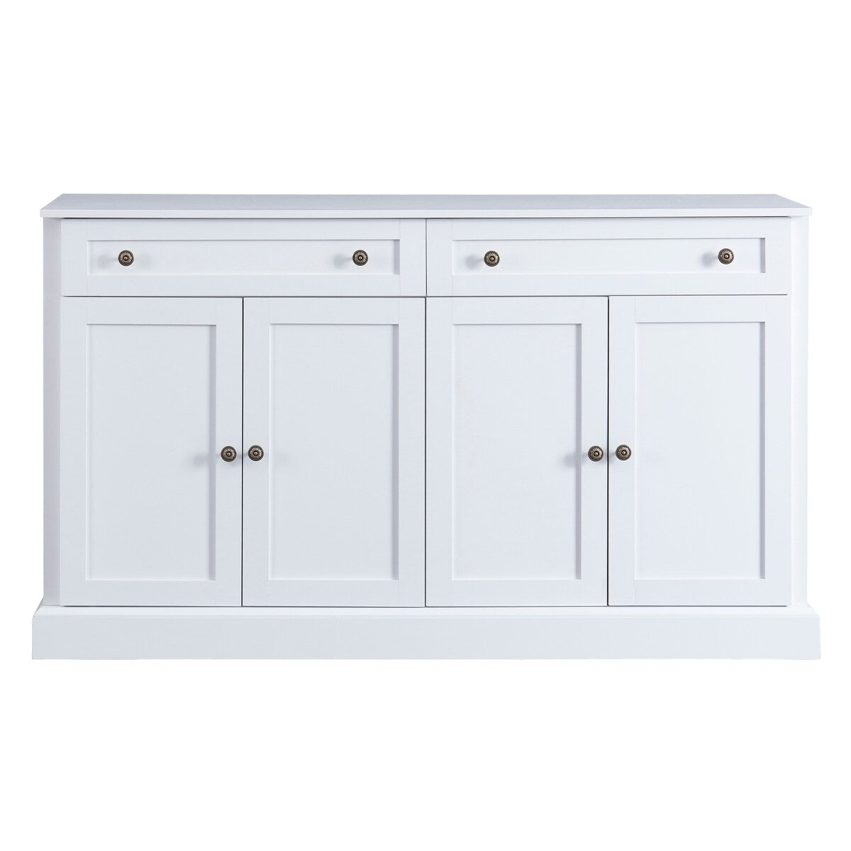 Kitchen Sideboard Buffet Cabinet with 2 Drawers and 4 Doors