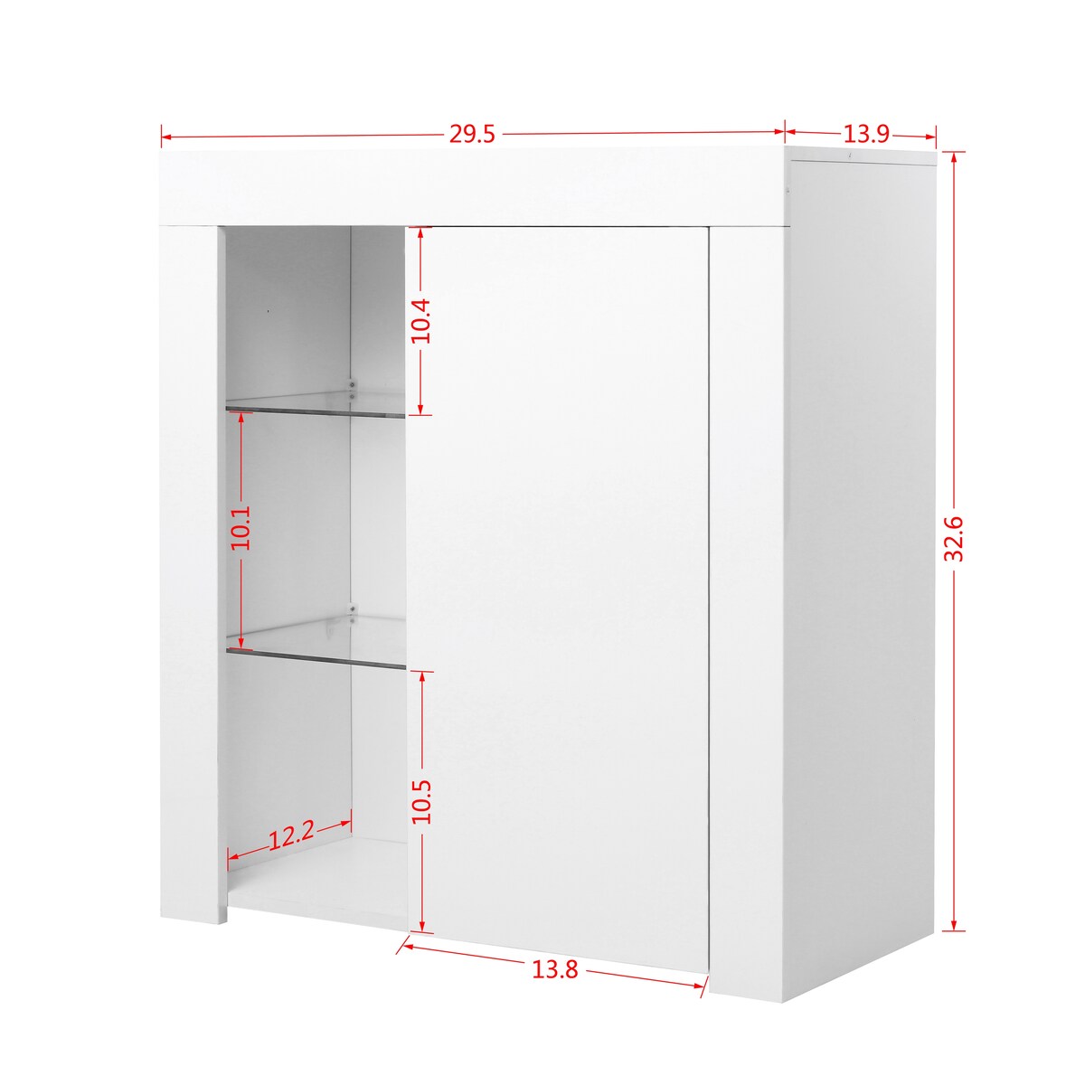 Kitchen Sideboard Side Storage Cabinet Buffet