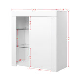 Kitchen Sideboard Side Storage Cabinet Buffet