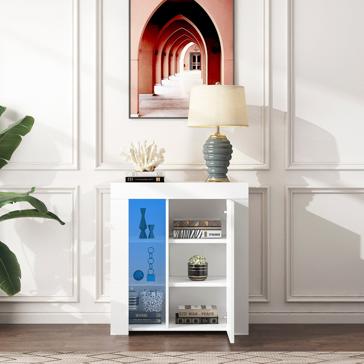 Kitchen Sideboard Side Storage Cabinet Buffet