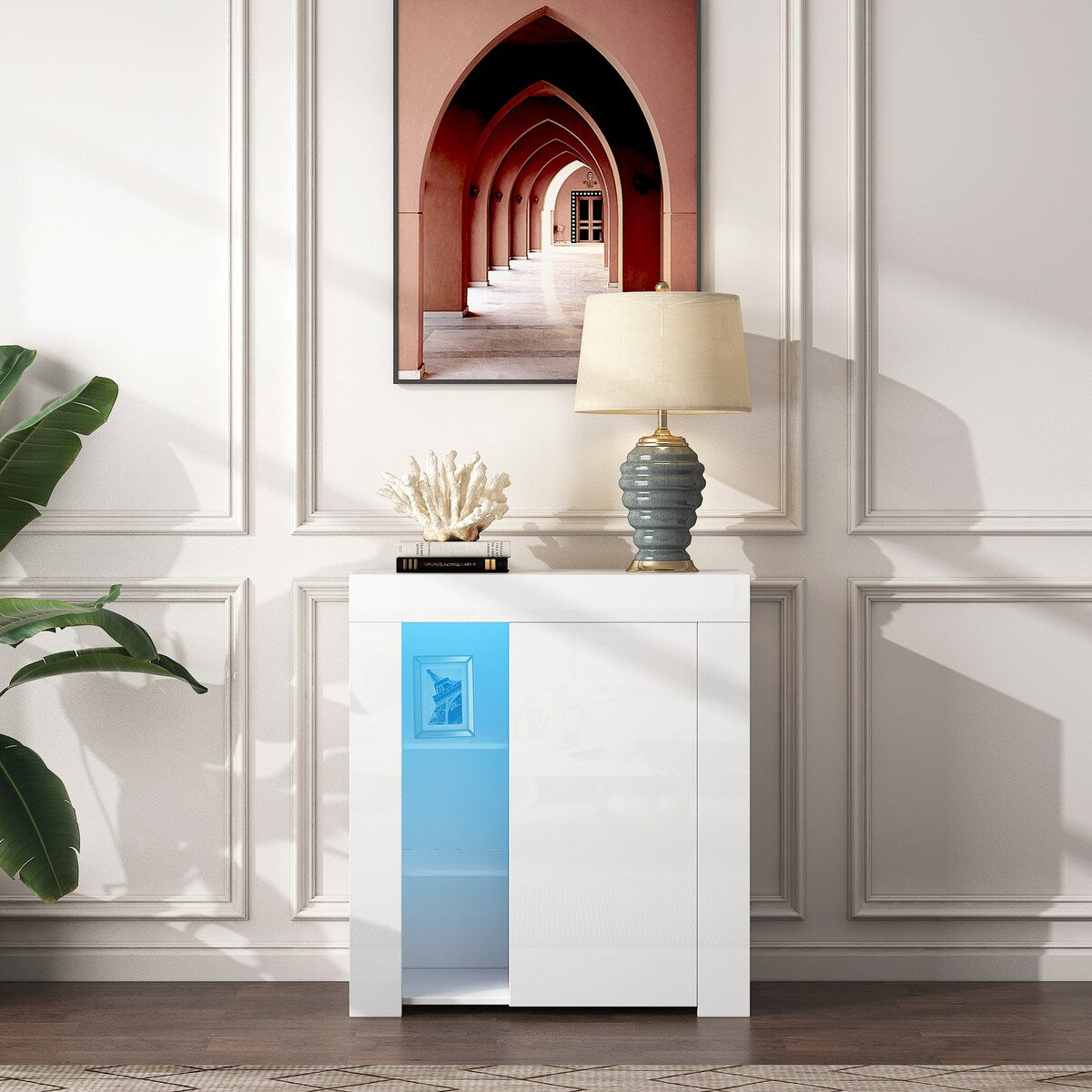 Kitchen Sideboard Side Storage Cabinet Buffet