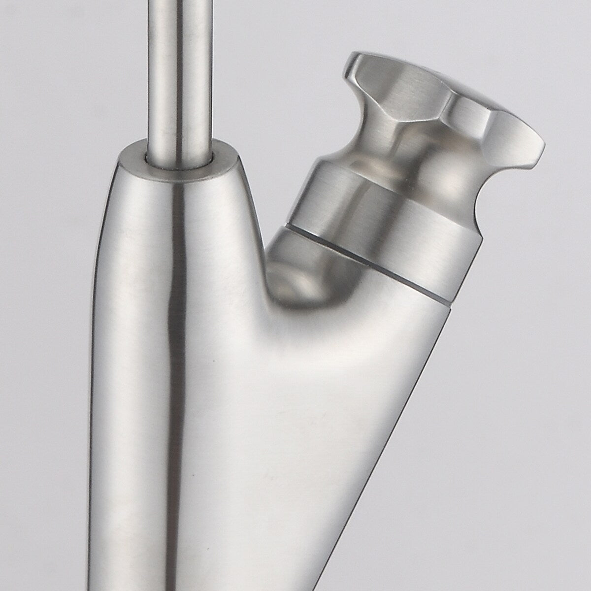 Kitchen Water Lead-Free Drinking Filter Faucet, Stainless Steel Finish - 4.92*8.82*11.34