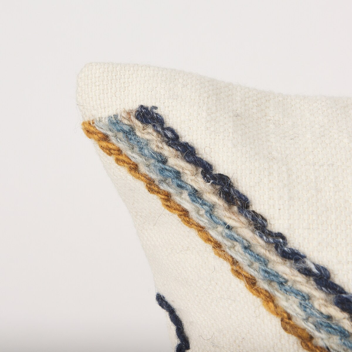 Kitt Cream Square Pillow Cover