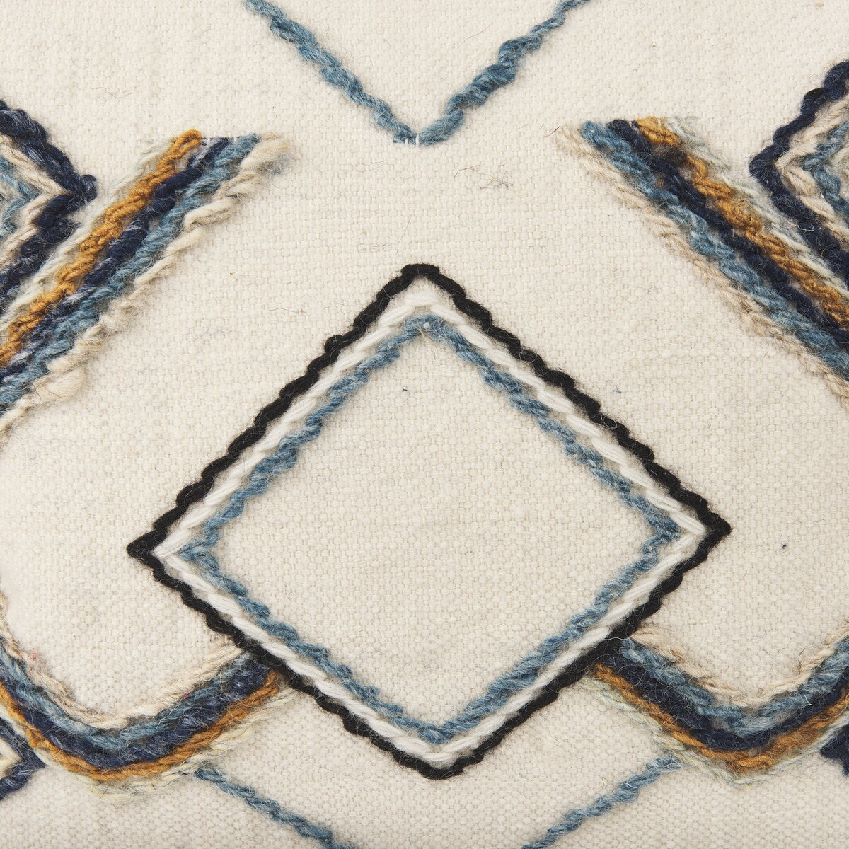 Kitt Cream Square Pillow Cover