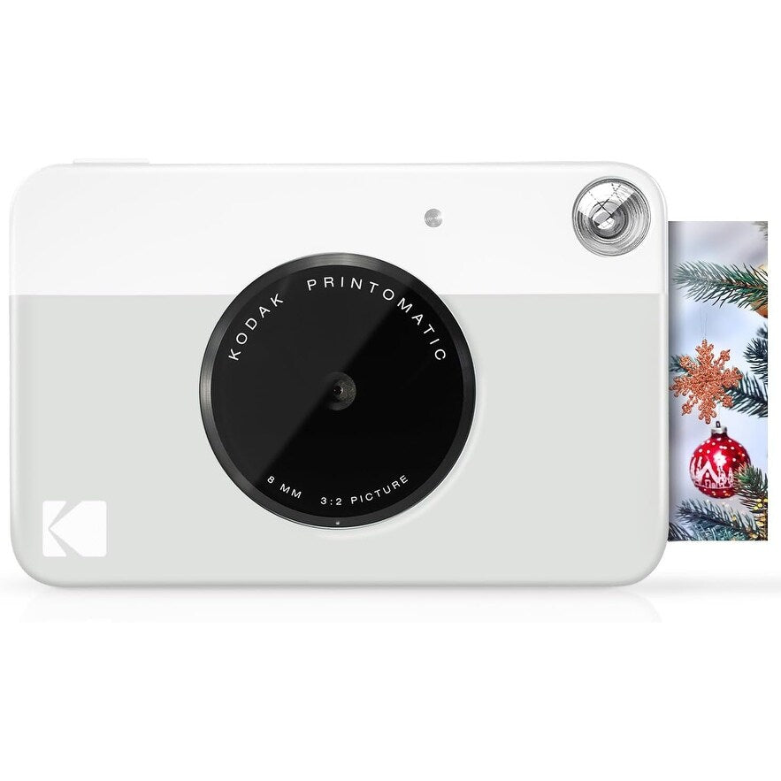 Kodak Printomatic Instant Print Camera & Photo Paper (20 Sheets) Album Bundle