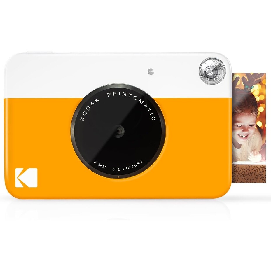 Kodak Printomatic Instant Print Camera & Photo Paper (20 Sheets) Album Bundle