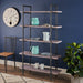 Kodiak 5-shelf Faux Wood Bookcase by Christopher Knight Home - 41.25" W x 15.25" D x 70.00" H