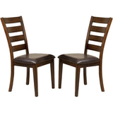 Kona Raisin Ladderback Dining Chairs (Set of 2)
