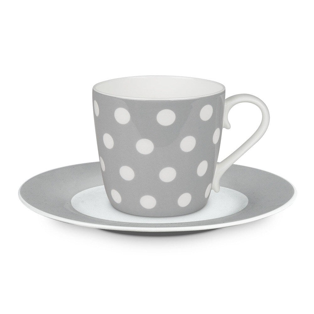 Konitz Grey Salad Plates (Set of 2)