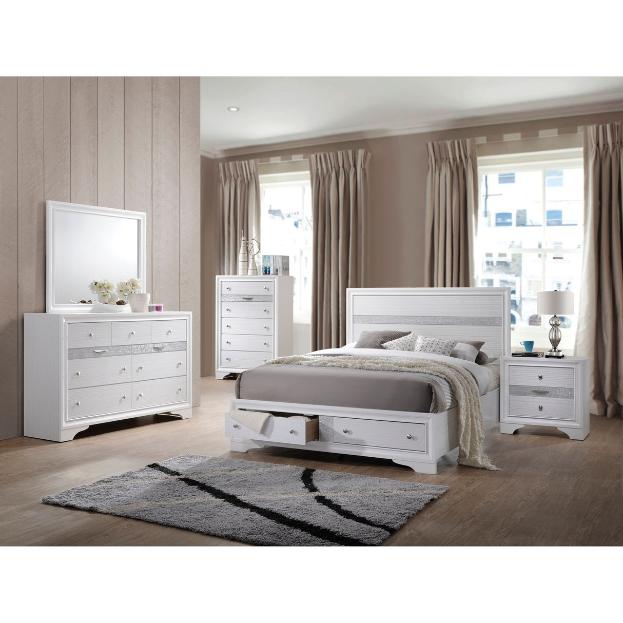 Kontos 2-Drawer Platform Bed