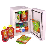 Koolatron Cosmetics Fridge w/ LED Lighted Makeup Mirror 12V 110V, 6L