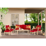 Kooper 7 Piece Sunbrella Outdoor Patio Sofa & Club Chair Set