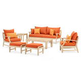 Kooper 7 Piece Sunbrella Outdoor Patio Sofa & Club Chair Set