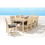 Kooper 9 Piece Sunbrella Outdoor Patio Dining Set