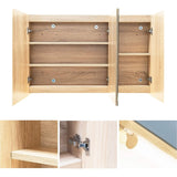 Koozzo Wall-Mounted Single Bathroom Vanity Set