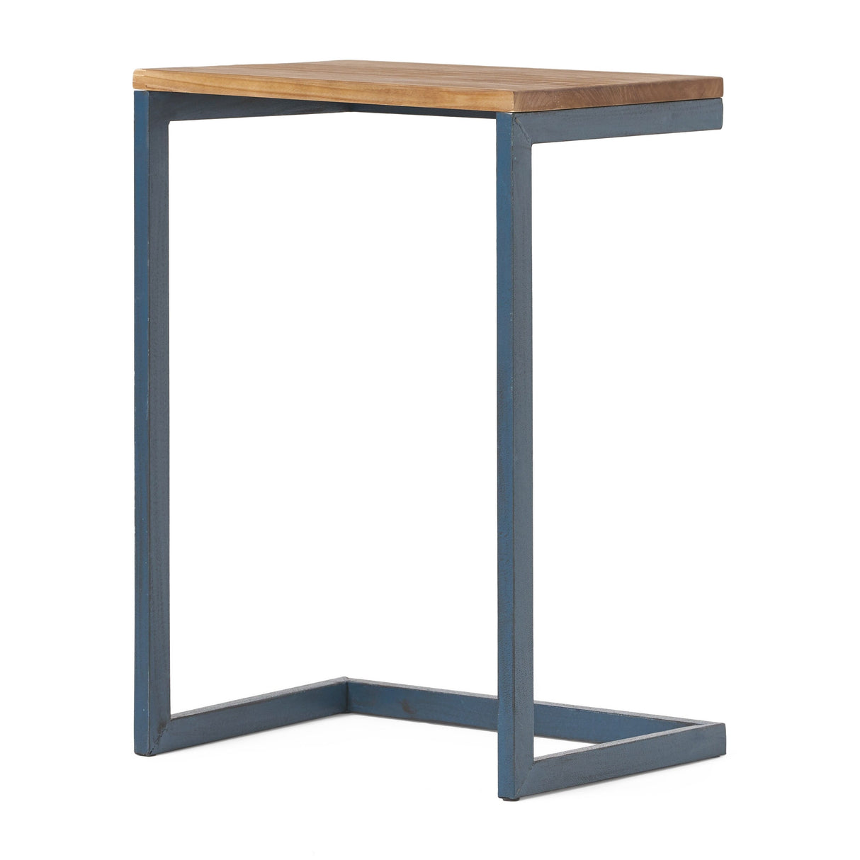 Christopher Knight Home Kora Outdoor Antique Firwood C-Shaped Accent Table