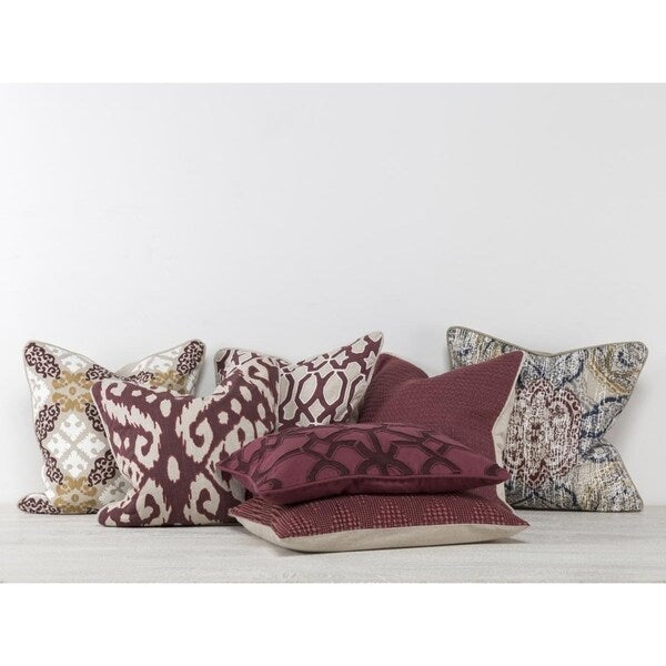 Kosas Home Adana Cotton 18-inch Square Throw Pillow