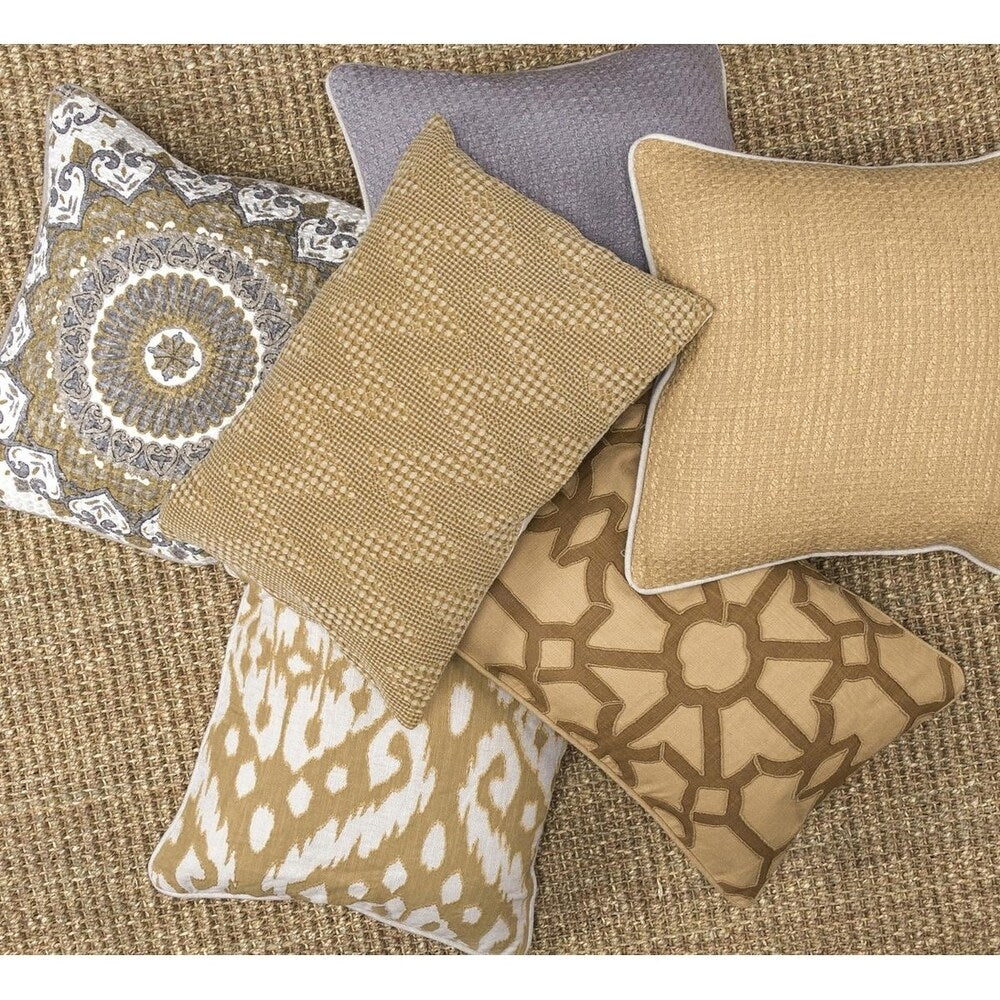 Kosas Home Adana Cotton 18-inch Square Throw Pillow