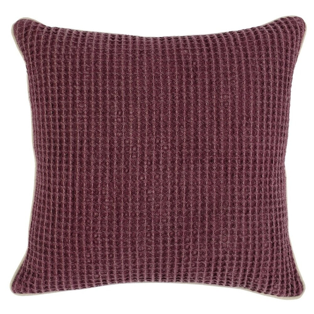 Kosas Home Jasmine Waffle Weave 20" Throw Pillow
