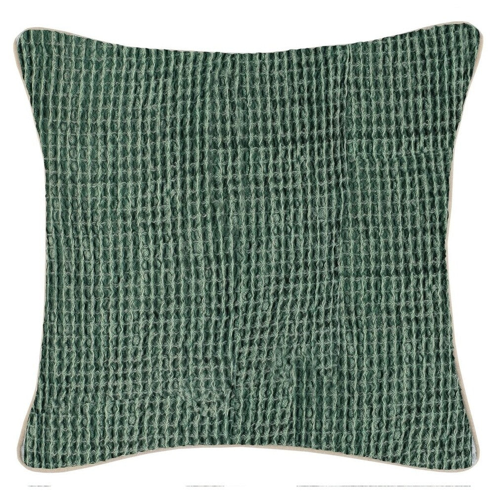 Kosas Home Jasmine Waffle Weave 20" Throw Pillow